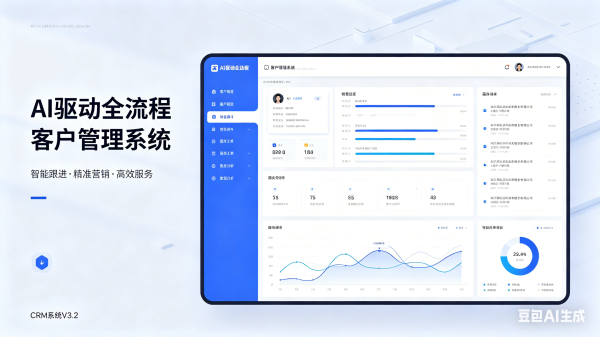 CRM客户管理系统-大模型AI驱动全流程客户管理