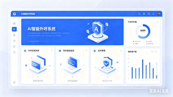 大模型AI智能外呼系统-批量自动呼叫获客